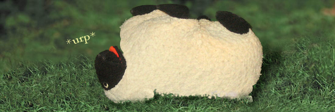 Stuffed sheep